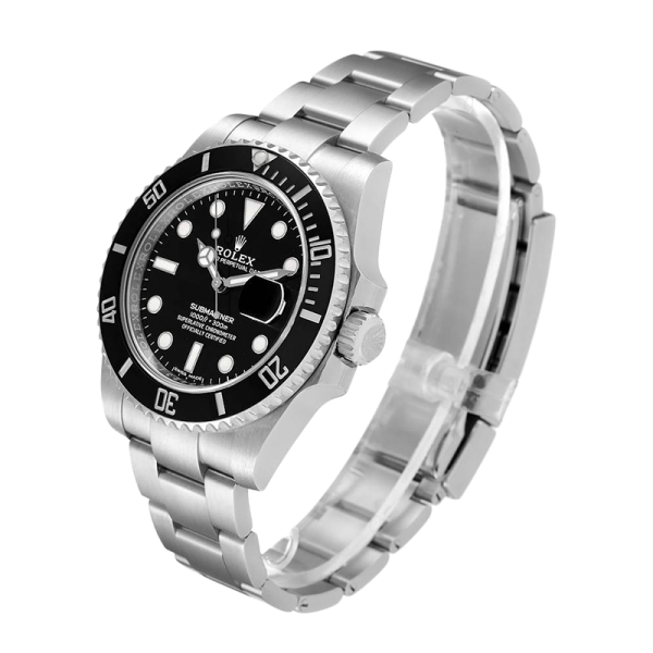 ساعة رولكس Submariner 116610LN 40MM مينا باللون الأسود بعلبة فضية