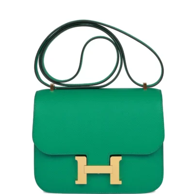 2a479471135f9974916f88d60a37931c Hermès Constance 18 Vert Jade Epsom Gold Hardware
