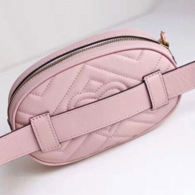 Gucci GG Marmont Matelasse Leather Belt Bag 476434