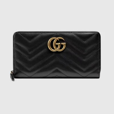 GG Marmont mini shoulder bag+GUCCI continental wallet