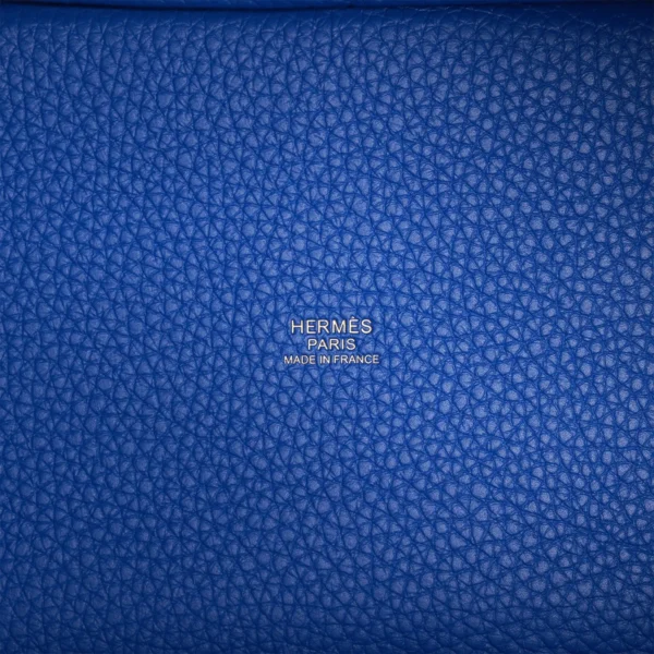 Hermès Picotin Lock 18 Bleu Royal Clemence Gold Hardware