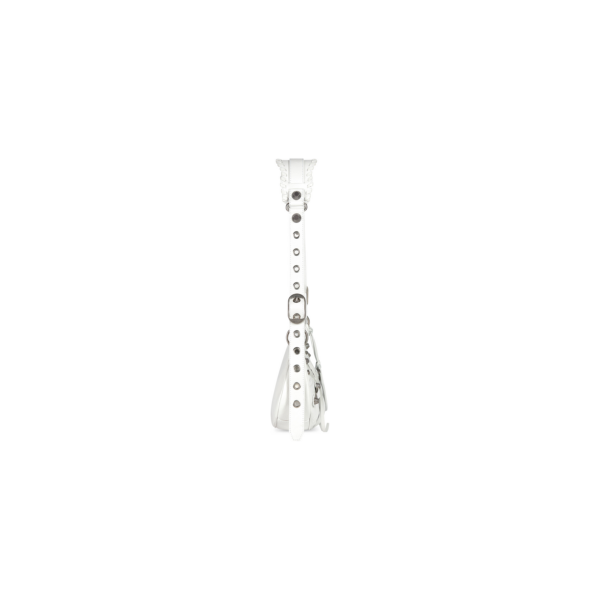 WOMEN'S LE CAGOLE XS SHOULDER BAG IN WHITE