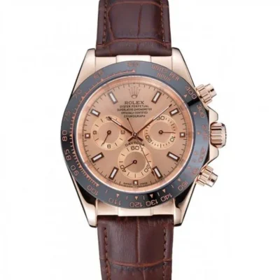 Rolex Daytona 1454243 Rose Gold Dail Men Watch