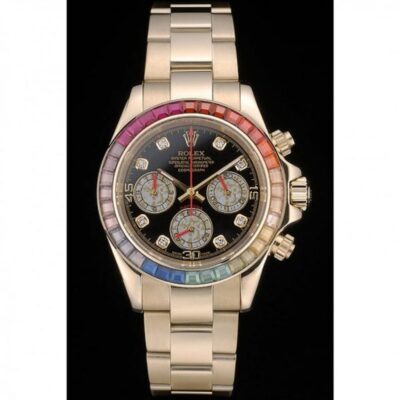 Rolex Daytona 80251 Black Dail Men Watch