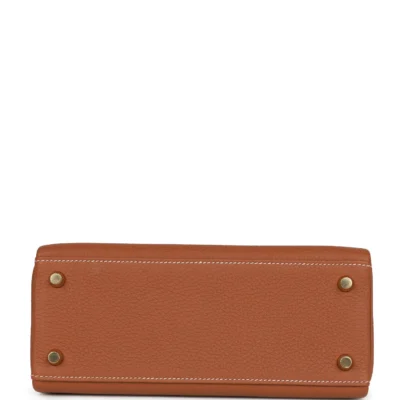 Hermès Kelly Retourne 25 Gold Togo Gold Hardware