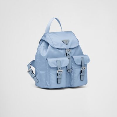 Prada Re-Nylon 浅蓝色 小号双肩包