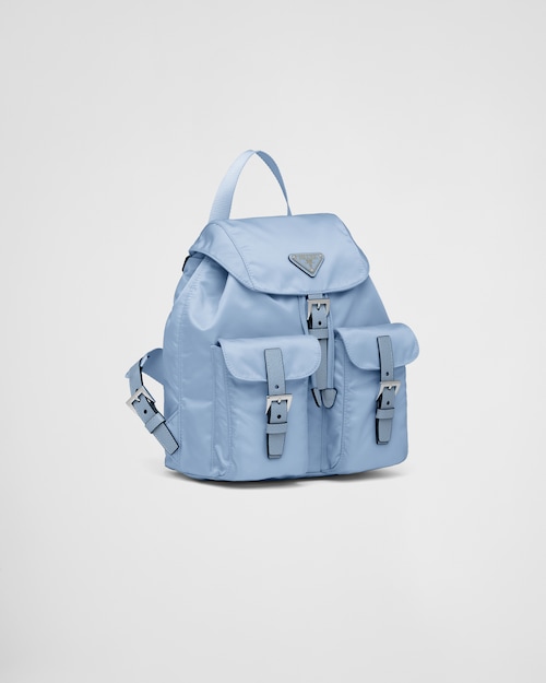 Prada Re-Nylon 浅蓝色 小号双肩包