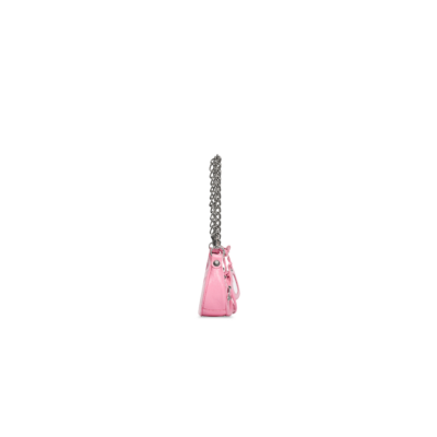 2ed3721ee5fab4dff058d7d46c81db03 WOMEN'S LE CAGOLE XS SHOULDER BAG WITH CHAIN IN PINK