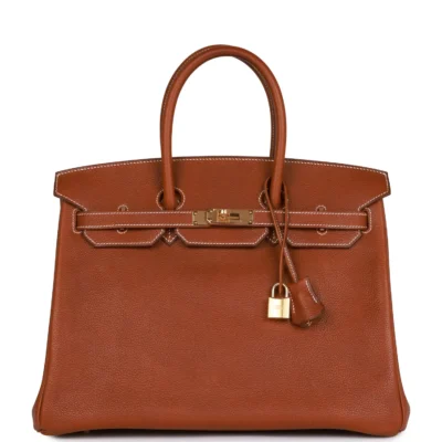 Hermès Birkin 35 Barenia Faubourg Gold Hardware