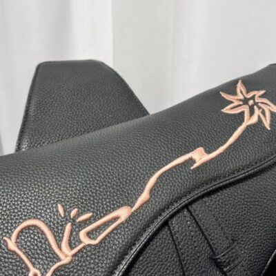 Dior Cactus Jack Dior Saddle Bag Black