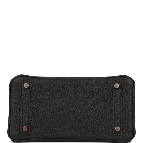 Hermès Birkin 25 Black Togo Rose Gold Hardware
