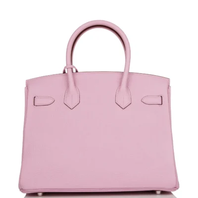 Hermès Birkin 30 Mauve Sylvestre Clemence Palladium Hardware
