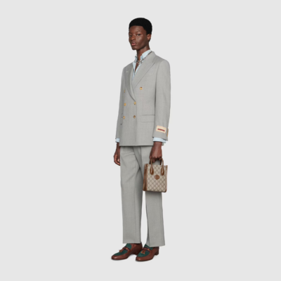 Mini tote bag with Interlocking G