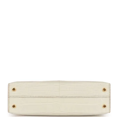 308f72db1eb6139a008d7eb04695c7aa Hermès Kelly Sellier 20cm Beton Matte Alligator Gold Hardware