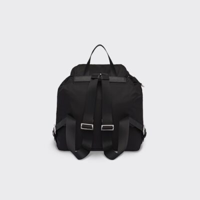 Prada Re-Nylon medium backpack- Black