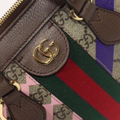 32074cfe8ebf788263933ecfca6a599a Gucci Ophidia Small Tote Bag 547551 Dark Coffee