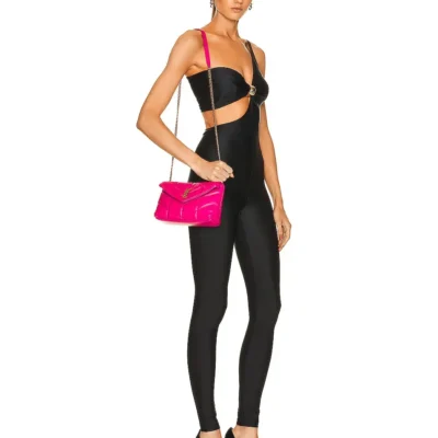 YSL Puffer Toy Bag in Quilted Lambskin