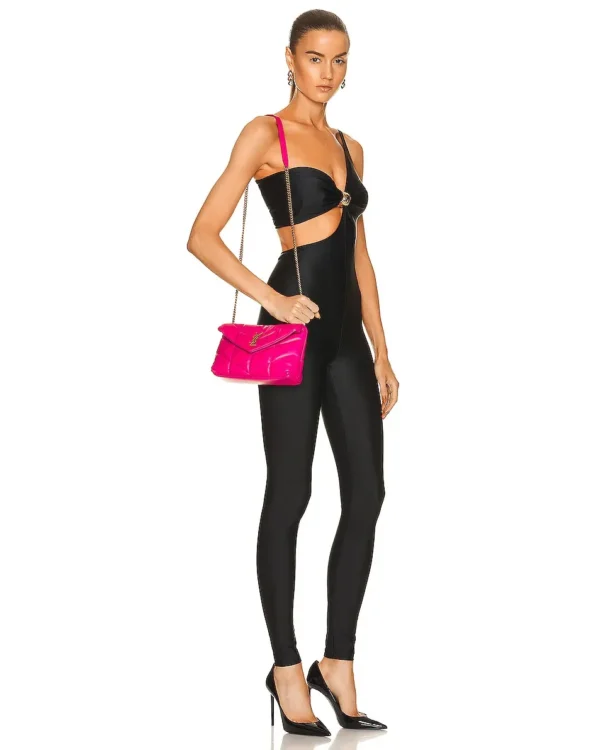 YSL Puffer Toy Bag in Quilted Lambskin