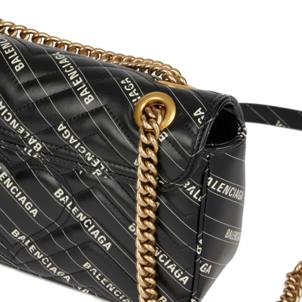Gucci x Balenciaga The Hacker Project Small GG Marmont Bag - Black