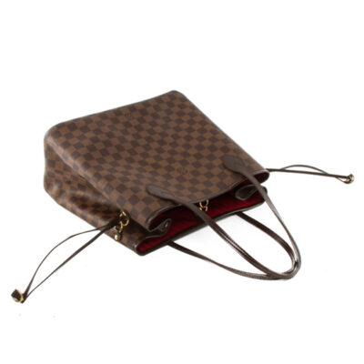 路易威登 N51105 Neverfull MM 棋盘格 Ebene 帆布 肩背包