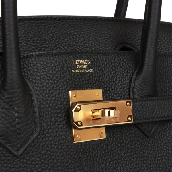 341f3c1613c48af1793e2b565b47614c Hermès Birkin 30 Black Togo Gold Hardware