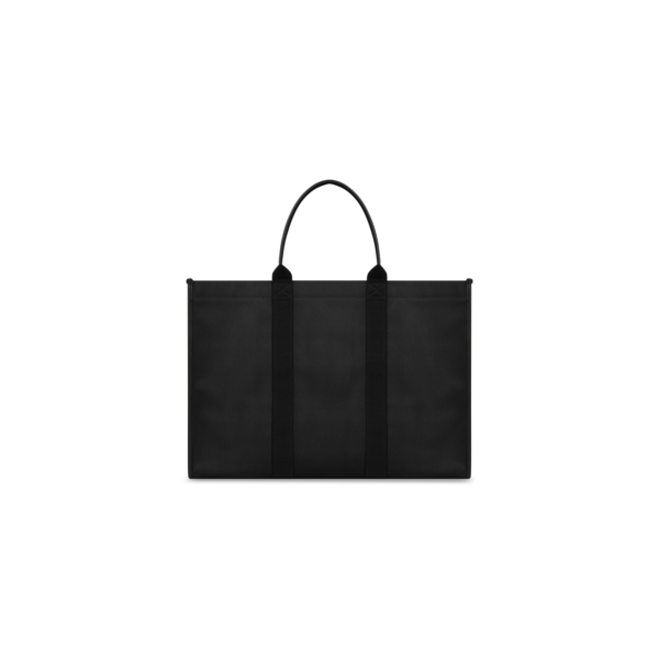 HARDWARE LARGE TOTE BAG IN BLACK