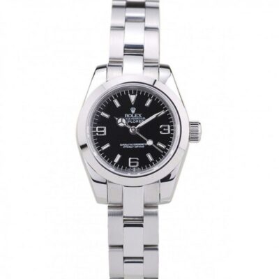 Rolex Explorer 69173 Black Dail Women Watch