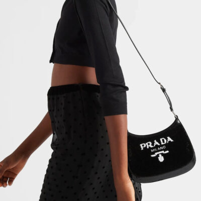 Prada Cleo Sequinned Bag