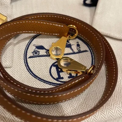357e4df737acf2e04b584df943896f16 Hermès 1923 Bolide 25 en Desordre Gold Epsom Gold Hardware
