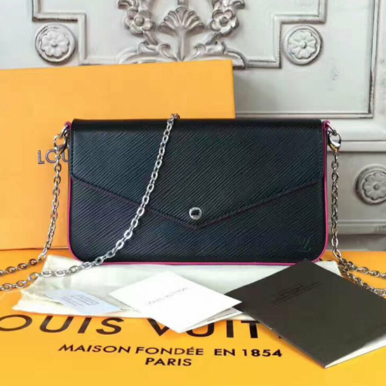 35a96a1162390e20a3303f4730a2f4a3 Louis Vuitton M64579 Pochette Felicie Crossbody Bag Epi Leather