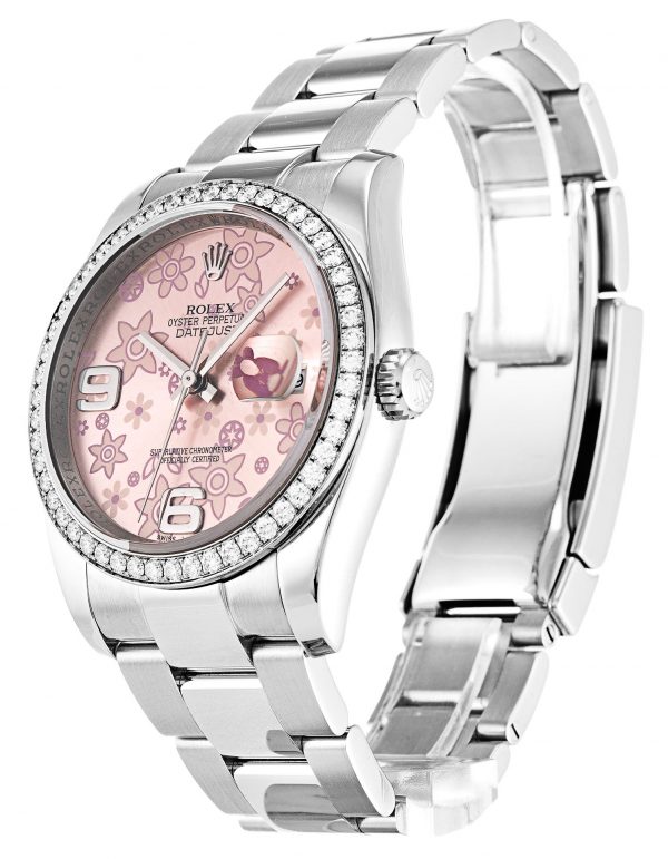 36069f3de0aed2d4629a544a44960a04 Rolex Datejust 116244.2 36 MM Ladies Watch