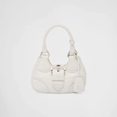 Prada Moon 软垫 纳帕皮革 白色 包