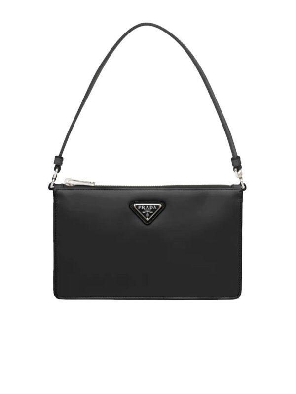 حقيبة صغيرة Prada Brushed جلد