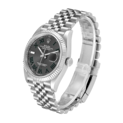 38018d2c6896d20a7ea7ba0db5768986 Rolex Datejust m126234-0045 36MM Wimbledon Dial Silver-tone Case
