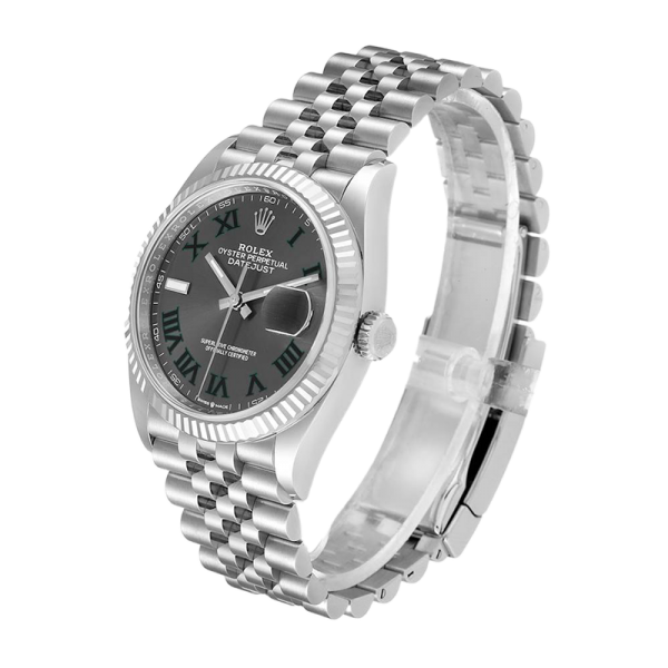 38018d2c6896d20a7ea7ba0db5768986 Rolex Datejust m126234-0045 36MM Wimbledon Dial Silver-tone Case