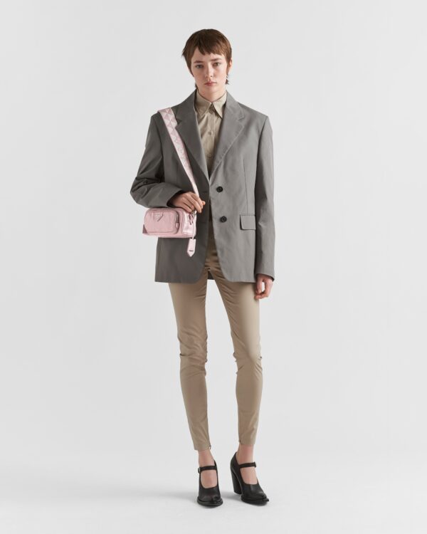 381f5af217ced3c6b1987c2f863ab23a Prada Nappa antique leather multi-pocket shoulder bag - Alabaster Pink