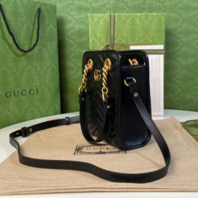Gucci GG Marmont Matelasse Mini Bag Black