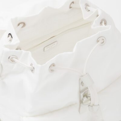 Prada Re-Nylon medium backpack - White
