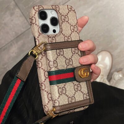 3_5eef0ca0-4cf5-4393-9440-bc346f9b7828 GG Luxurious leather iPhone Case With Wallet And Crossbody Strap