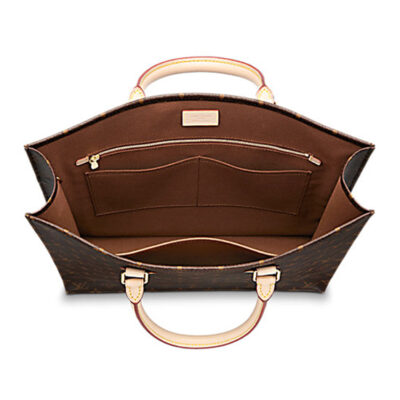 Louis Vuitton M40805 Sac Plat NM Tote Bag Monogram Canvas