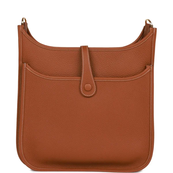 Hermès Evelyne III PM Gold Clemence Gold Hardware