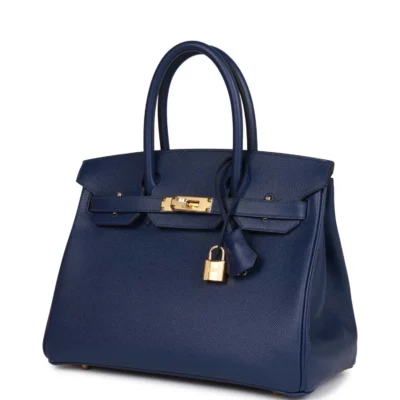 3b34290eea321b916242de4e565ebaec Hermès Birkin 30 Bleu Saphir Epsom Gold Hardware