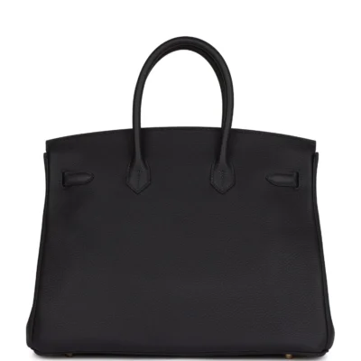 3b6c6c38edfed31b75b026e469054ad2 Hermès Birkin 35 Caban Clemence Gold Hardware