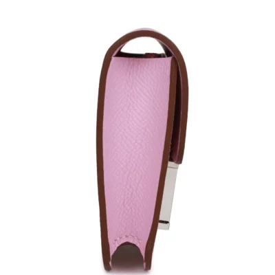 3c4b8d8e8cd1f45f1c97dfadb0458eda Hermès Constance Slim Wallet Mauve Sylvestre Epsom Palladium Hardware