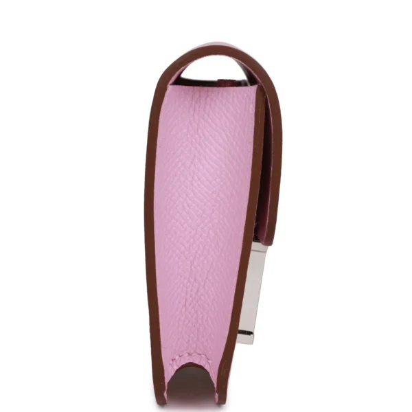 3c4b8d8e8cd1f45f1c97dfadb0458eda Hermès Constance Slim Wallet Mauve Sylvestre Epsom Palladium Hardware