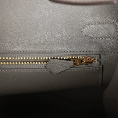 Hermès Birkin 30 Gris Meyer Togo Rose Gold Hardware