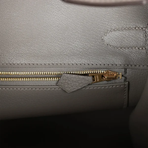 Hermès Birkin 30 Gris Meyer Togo Rose Gold Hardware
