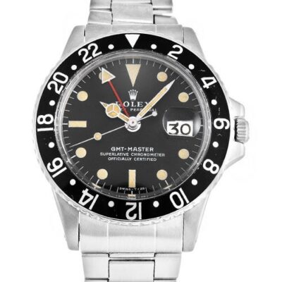 Rolex GMT Master 1675.1 经典 奢华 双 时区 男士腕表