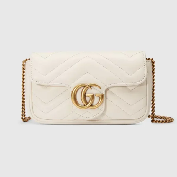GG Marmont leather super mini bag
