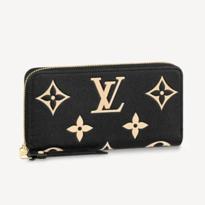 LOUIS VUITTON Montagne M long wallet 2-piece set deals Ref: M45499 + M80481